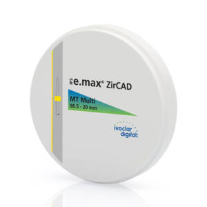 Disque Ivoclar E.MAX ZirCad MT MULTI 20 mm