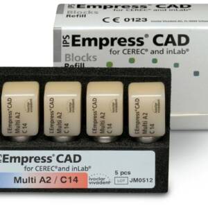 Blocs Polychromes Ivoclar EMPRESS CAD CEREC MULTI C14 x5