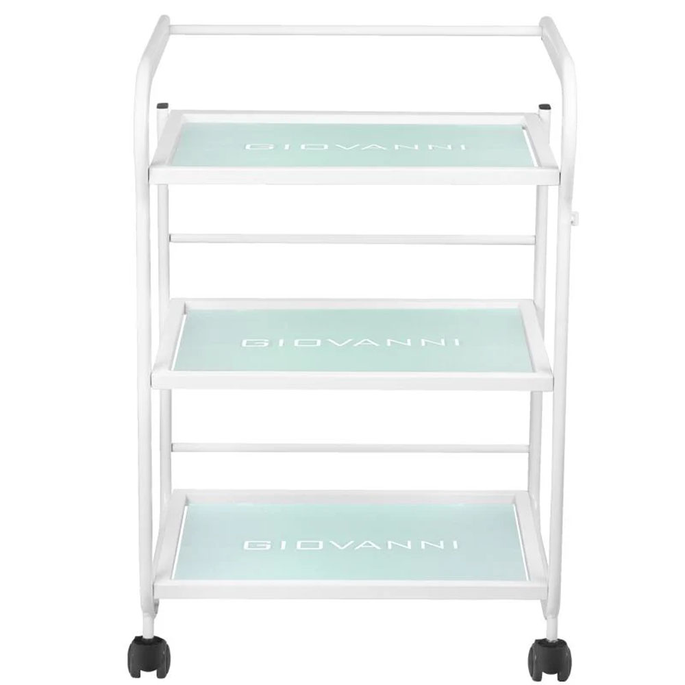 Curver Chariot à Roulettes Infinity - 4 Tiroirs DE 10 L - Roulettes - Table D'appoint - Blanc